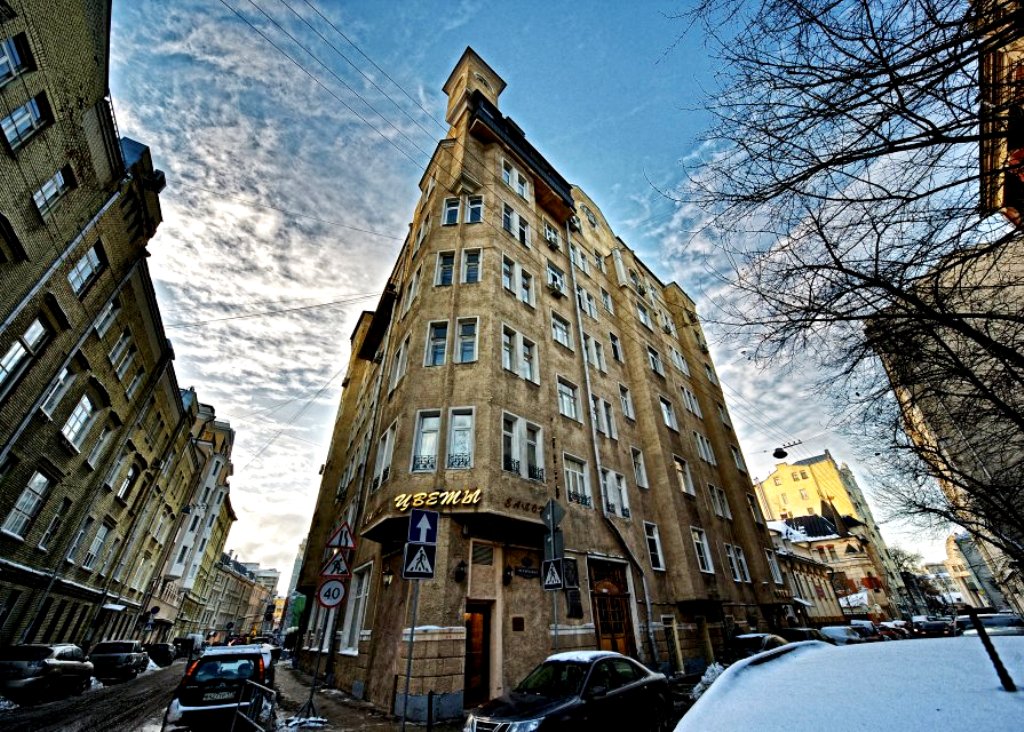 Дом со скворечником - один из дореволюционных московских небоскребов