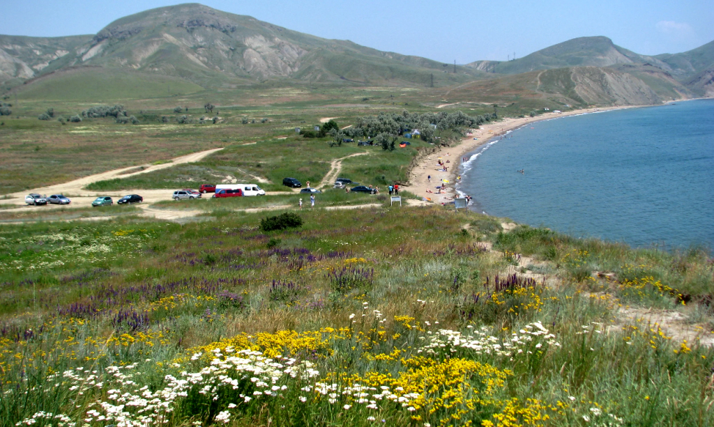 Ландшафтные красоты в окрестностях Тихой бухты