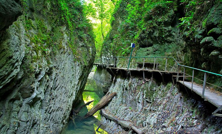 Для прогулки по таким горным дорожкам нужна очень удобная обувь