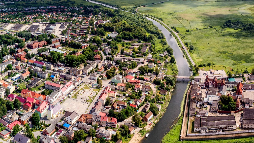 Замок Тапиау и сегодняшний город Гвардейск находятся в полной гармонии