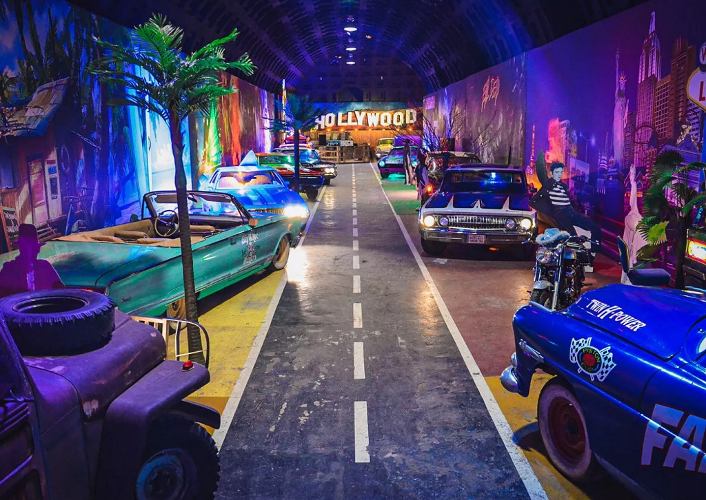 Ретро автомобили на Трассе 66