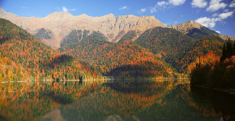 Абхазия осенью