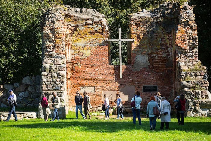 Руины замка Лохштедт