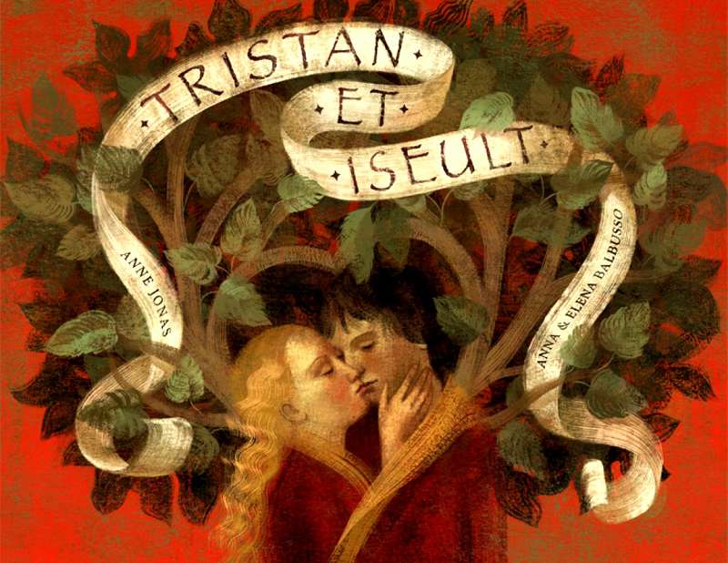 Два тиса, сплетясь кронами, соединили влюбленных после смерти