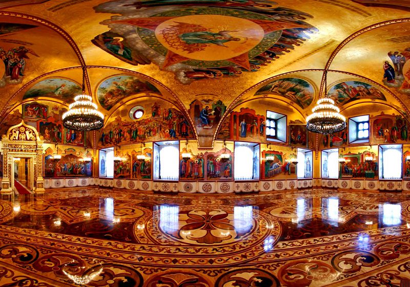 Сегодня восстановленная в полном объеме палата поражает своим великолепием