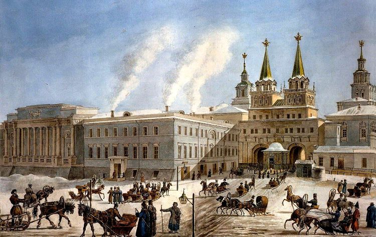 Губернский дом для работы городской Думы выходил на Воскресенскую площадь