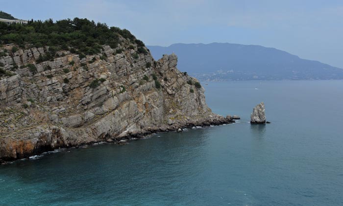 При подъеме к