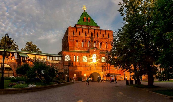 Кремль - исторический центр Нижнего Новгорода