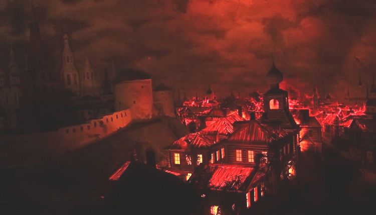 Пожар 1815 года как и пожары других лет несли строениям сильные разрушения