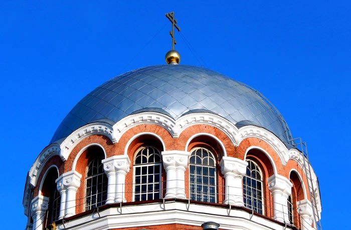 Центральный купол Спасо-Преображенского храма