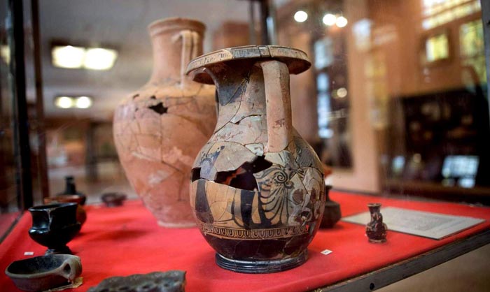 Экспонаты Музея древностей