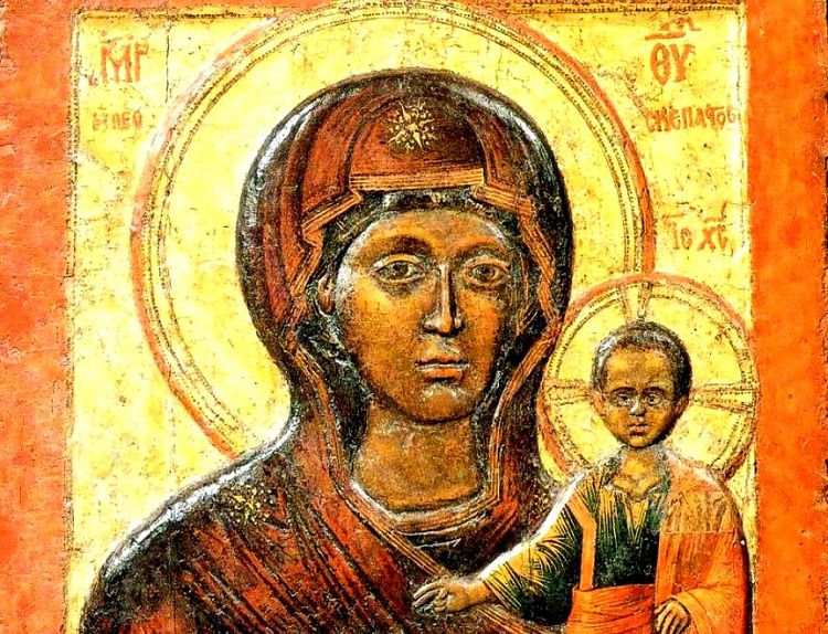 Византийская Влахернская Богоматерь волею судьбы попала в Россию 