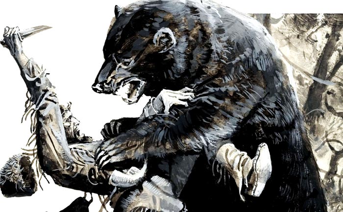 В одной из схваток с медведем сильно поломал тот охотника