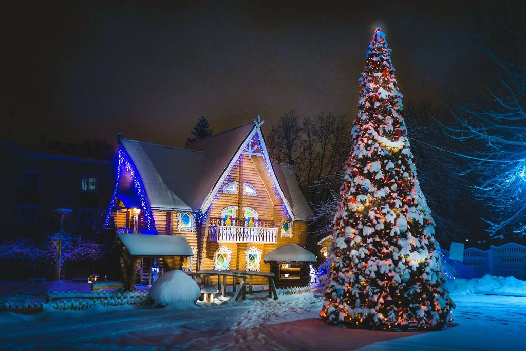 Резиденция Снегурочки в Рождество