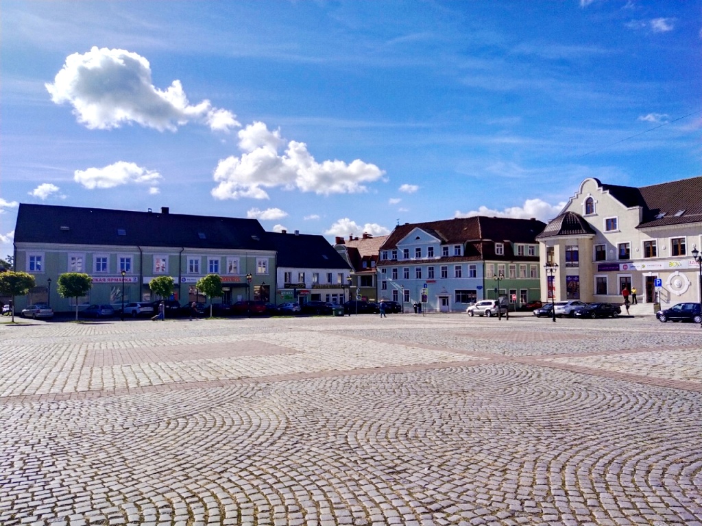 Площадь Победы, бывшая Торговая, является историческим и туристическим центром Гвардейска