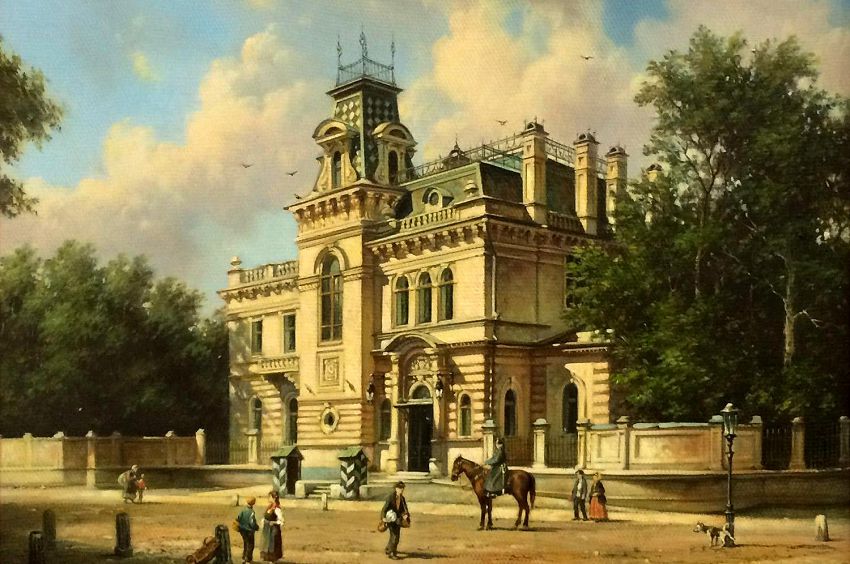 В этой прекрасной усадьбе семья генерала прожила с перерывами более 7 лет