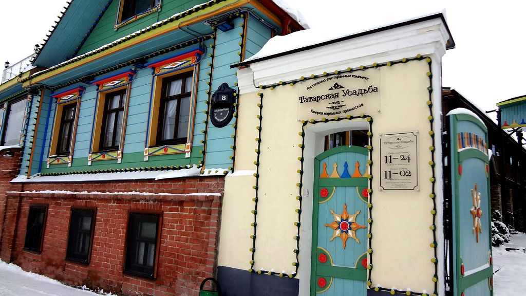 В Татарской усадьбе на Марджани, 8 сохранен дух старинного усадебного хозяйства