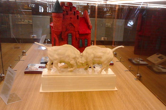 Экспонат музея марципана