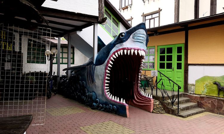 Войти в Океанариум - это войти в пасть к акуле)