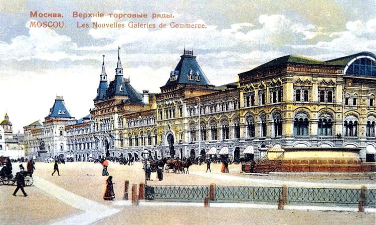 Верхние торговые ряды Померанцева гармонично вошли в ансамбль Красной площади