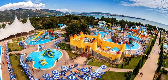 Детский городок "Золотой бухты"