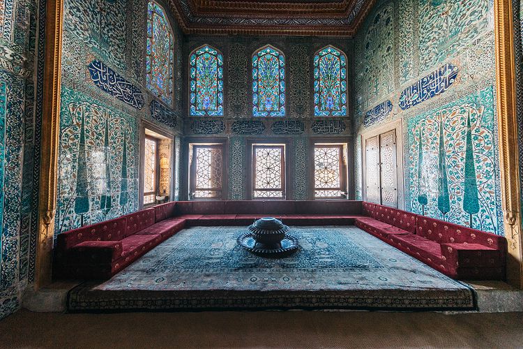 Интерьер Дворца Топкапы Интерьер Дворца Топкапы