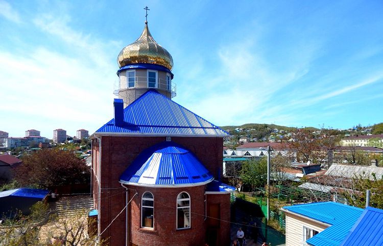 Сегодняшний Храм Воздвижения Креста Господня в Туапсе