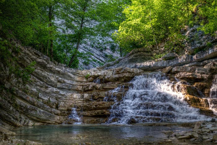 Такую красоту как Пшадские водопады обязательно нужно увидеть!