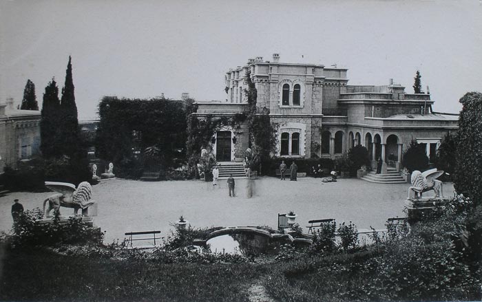 Юсуповский дворец в Кореизе в начале 20 столетия