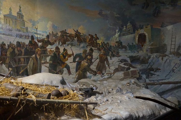 Штурм Оренбурга армией Пугачева