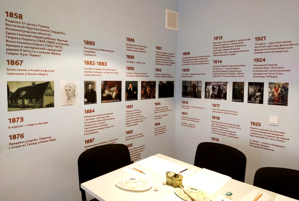 Музей Ловиса Коринта небольшой, но очень уютный