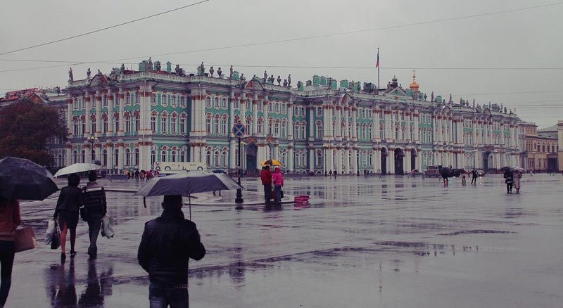 Летний дождь в Петербурге