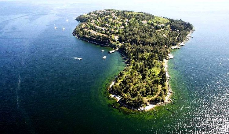 Остров Кашыкадаса один из самых маленьких островов архипелага