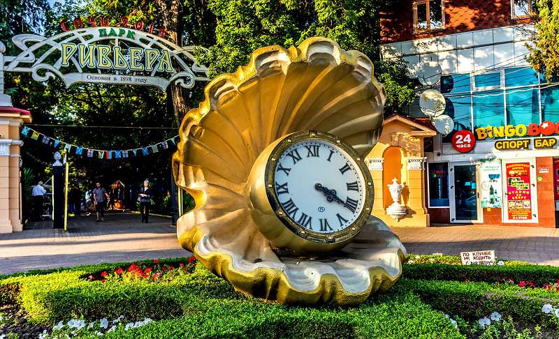 В сочинском парке Ривьера можно отлично провести целый день