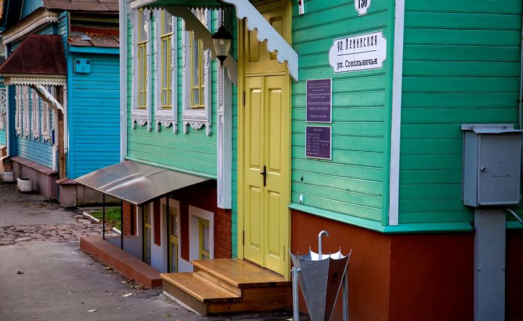 Архитектурная застройка Ленинской улицы - это облик старой части города