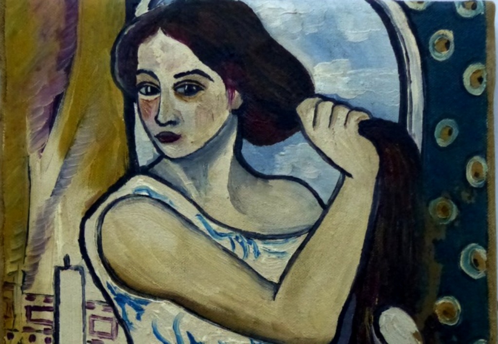 Один из наиболее известных портретов Натальи Гончаровой