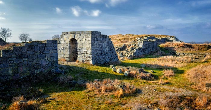 Сохранившаяся часть греческого Пантикапея