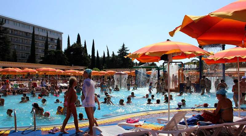 Аквапарк Амфибиус - один из популярных сочинских аквапарков