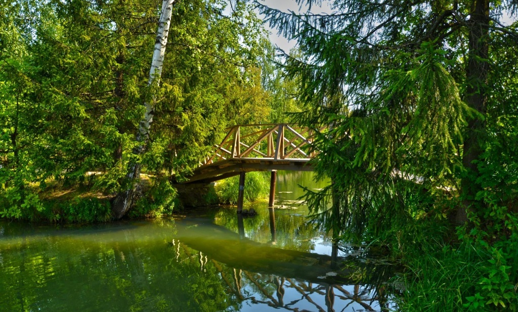 Мостик в Усадьбе Абрамцево
