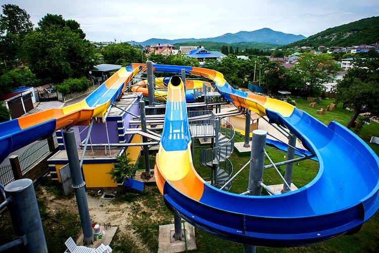 Аквапарк "Гудзон" является самым популярным в Архипо-Осиповке