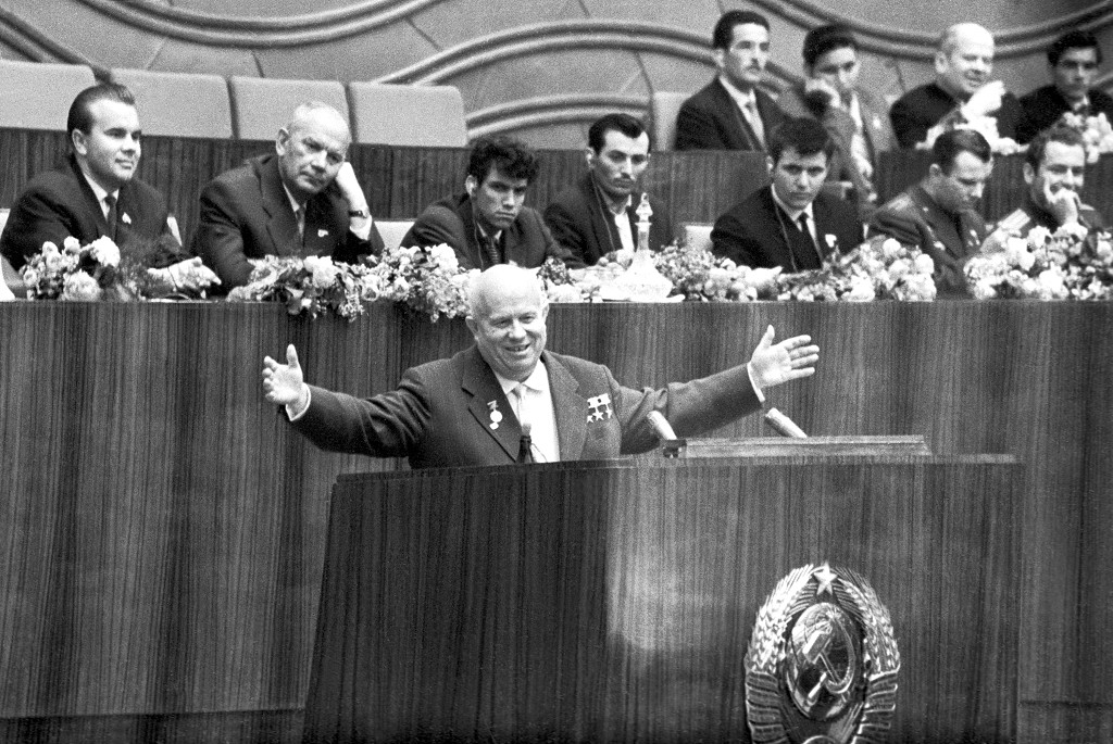 Первым мероприятием Дворца Съездов был 22 съезд КПСС