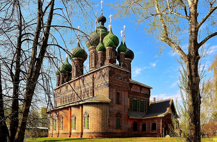 Пятнадцатиглавый Храм Иоанна Предтечи. 70-80 гг.17 века