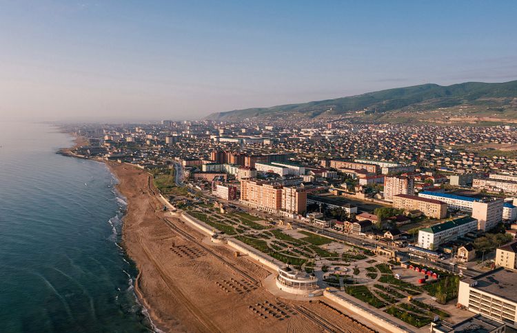 Вид на набережную Дербента Вид на набережную Дербента