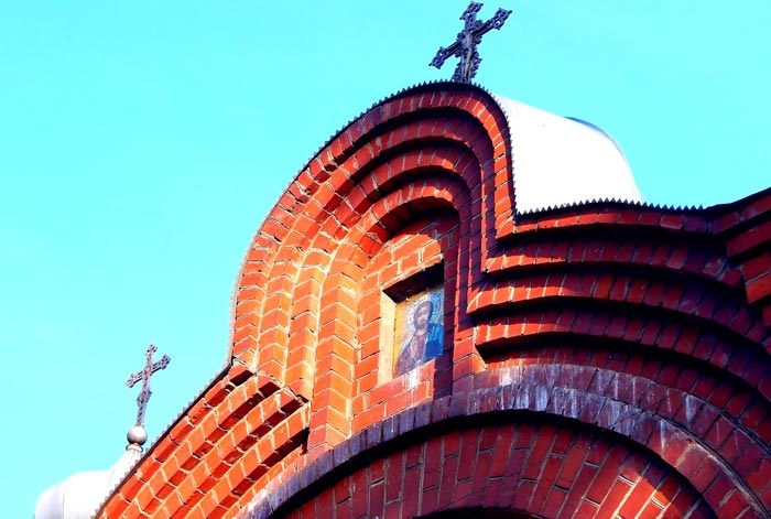 Фрагмент входного проема Сормовского собора