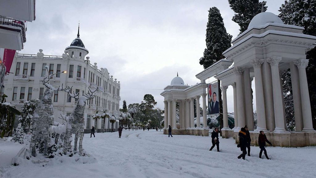 Сухум в новогодние праздники