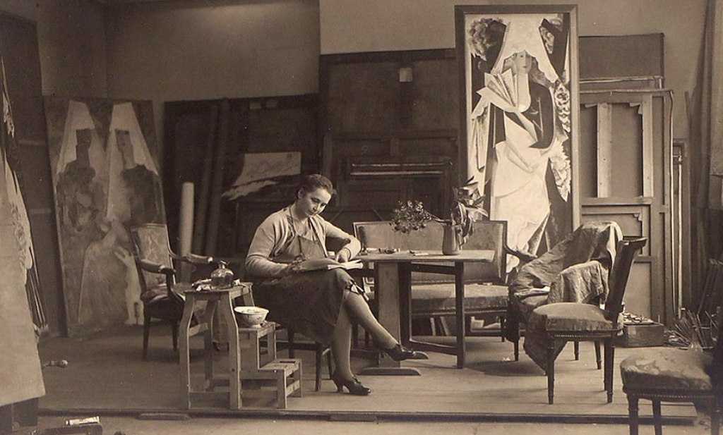 Вся последующая после 1915 года жизнь Н.Гончаровой прошла в Париже