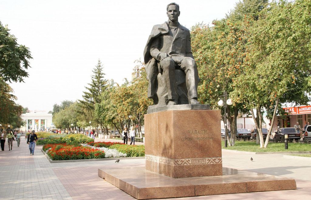 Пешеходный бульвар в районе ЦПКО носит имя классика марийской литературы С.Чавайны Пешеходный бульвар в районе ЦПКО носит имя классика марийской литературы С.Чавайны